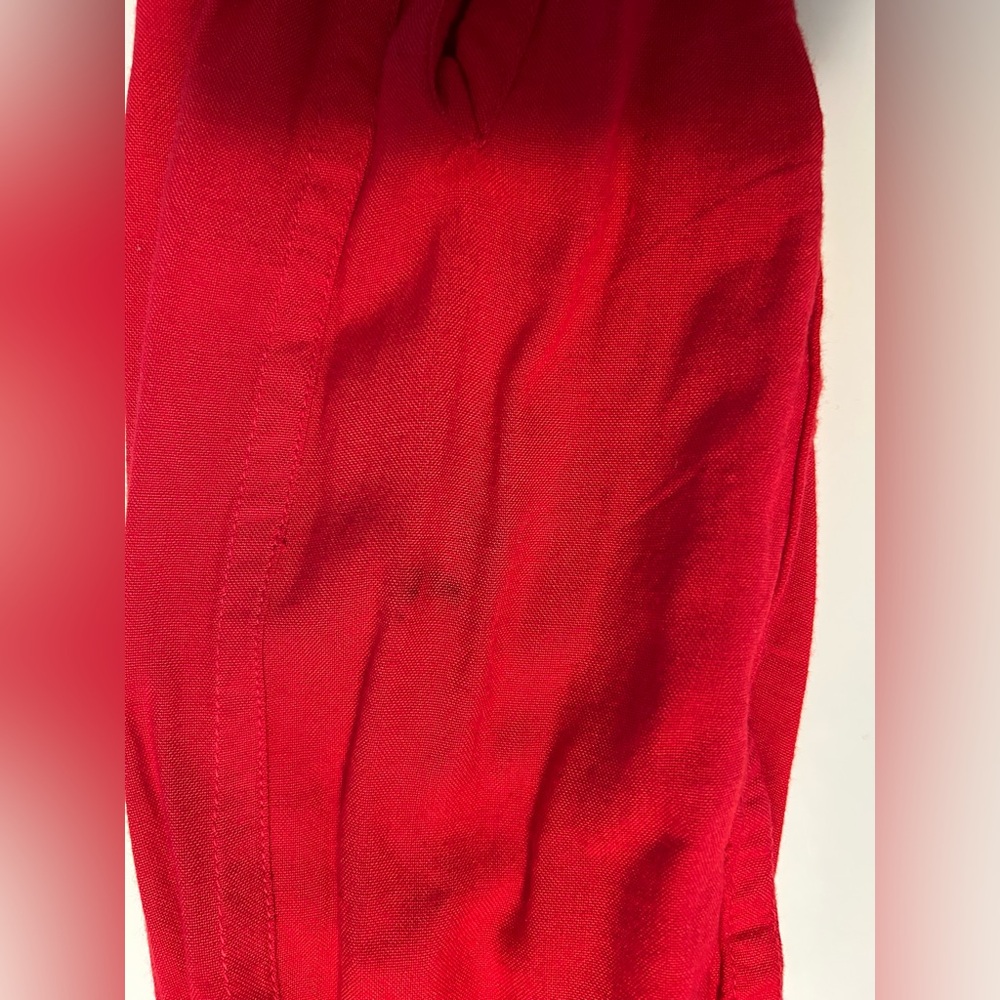 RARE Vintage Gabardine Trash & Vaudeville Red Black Men's Shirt Punk Rockabilly - Picture 6 of 14